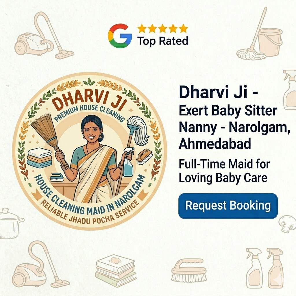 House Cleaning Maid Jhadu Pocha Service in Narolgam Ahmedabad